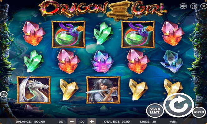 Игровой автомат Dragon Girl